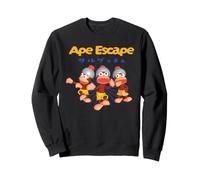 Ape Escape Retro Pipo Monkey Trio Y2K Video Game Felpa