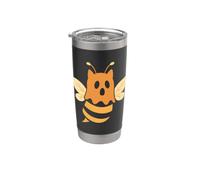 Ape fantasma con le ali Bicchiere termico in acciaio inox doppia parete