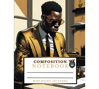 Ape-ish Composition Notebook: Creative Notebook for MEN,HBCU Inspired Writing & Drawing: Men that Love Black and Gold if You Know What I Mean