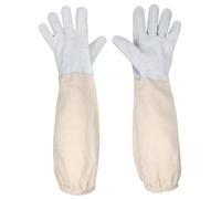 Ape mantenendo guanti, guanti d'api protettiva in pelle per apicoltura per apicoltura giardino a maniche lunghe resistenti a graffi per l'apertura di auto da campeggio, costume per l'apicoltore