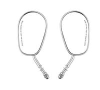 APEBAZY Coppia 8 mm moto specchietto retrovisore grandangolare angolo cieco libero ultra grande campo visivo specchio laterale