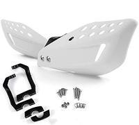 APEBAZY Paramani Moto Universali 22 mm Paramani Motocross Bianco | Paramani Scooter Compatibili con ATV Cafe Racer Bobber