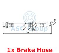 Apec Freno Caliper Disco Da 540Mm Tubo Flessibile In Gomma HOS3076