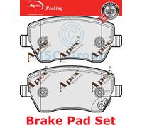 Apec Set Pastiglie Freni Anteriori Ricambio Qualità OE PAD1664