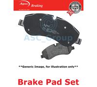 Apec Set Pastiglie Freni Posteriori Ricambio Qualità OE PAD1817