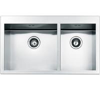 LAVELLO APELL SQ45.30ISC 6X51 cm 2 VASCHE RETTANGOLARI#CONSEGNA IN 3 SETTIMANE#