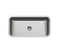 Apell Lavello Cucina 1 Vasca Sottotop Larghezza 75 cm materiale/finitura Acciaio Inox finitura Spazzolata - FEM71UBC Serie Ferrara Plus