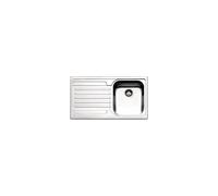Apell Lavello Cucina Incasso 1 Vasca Gocciolatoio Sx 86cm Acciaio Inox VE861ILAC