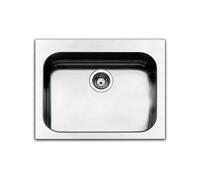 APELL - Lavello Incasso In Acciaio Spazzolato 57x51 Cm Cm 57 X 51 X 20 Cucina Lavelli