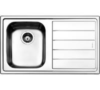 APELL LINEAR LN861FRBC LAVELLO 1 VASCA GOCCIOLATOIO DX SPAZZOLATO INCASSO FLAT