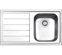 APELL LINEAR LN861ILBC LAVELLO 1 VASCA GOCCIOLATOIO SX SPAZZOLATO SEMIFILO 4 MM