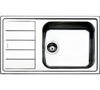 APELL LINEAR LNG861FLBC LAVELLO 1 VASCA GOCCIOLATOIO SX SPAZZOLATO INCASSO FLAT