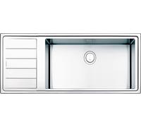 APELL LINEAR PLUS LNPG1161ILBC LAVELLO 116 X 50 CM GOCCIOLATOIO SX SPAZZOLATO IN