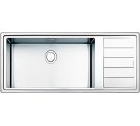 Apell LNPG1161IRBC Lavello semifilo 1 vasca + gocciolatoio dx cm. 116x50 - inox spazzolato