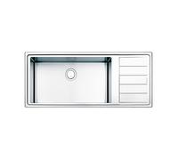 APELL LNPG1161IRBC LAVELLO LINEAR PLUS SEMIFILO 1 VASCA + GOCCIOLATOIO DX