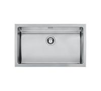 APELL LNR71SFR RADIUS LAVELLO INCASSO 4mm MONOVASCA 775x466 mm INOX