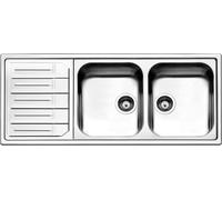 APELL MELODIA MLE1162ILBC LAVELLO 2 VASCHE 116 X 50 CM GOCCIOLATOIO SX SEMIFILO