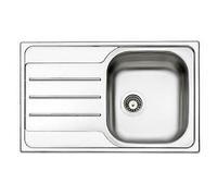 APELL OH791ILPC LAVELLO PRELUCIDO 79x50 Cm GOCCIOLATOIO SINISTRO ACCIAIO INOX