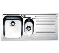 Apell VENEZIA VE1002IRBC - Lavello incasso 1 vasca e mezza con gocciolatoio a destra Disponibilita' immediata