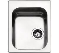 Apell Lavello Cucina 1 Vasca Incasso Larghezza 42 cm materiale Acciaio Inox finitura Spazzolata - TO42IBC Serie Torino