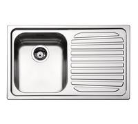 APELL VENEZIA VE791IRBC LAVELLO 1 VASCA GOCCIOLATOIO DX SPAZZOLATO INCASSO 8 MM