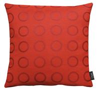 Apeltstoffe Toro 46 X 46 30 Fodera per Cuscino, Poliestere, Rosso, 46 x 46 cm