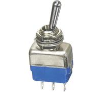 APEM 11137A Interruttore a levetta 250 V/AC 2 A 1x (On) / Off / (On) Momentan