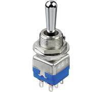 APEM 12146A Interruttore a levetta 250 V/AC 2 A 2 x On / On IP54 Permanente 1