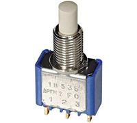 APEM 18545CD Pulsante 30 V/DC 0.1 A 2 x On / (On) Momentaneo 1 pz.