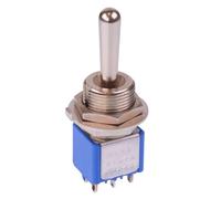 APEM 5644MTH1RA Mini Toggle On-On-(On) DPDT 3 Posizioni 4A 30VDC