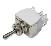 Interruttore a leva 2 x Off/On APEM 6-641H/2 250 V/AC 6 A da agganciare 1 pz