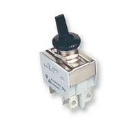 Apem 631 NH/2 interruttore a levetta, 600 NH Series, non illuminato, SPST, off-on, panel, 15 A, 1
