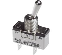 APEM 649NH/2 649NH/2 Interruttore a levetta 250 V/AC 10 A 2 x On / Off / On