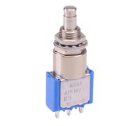 APEM 8632A Interruttore Pulsante Miniatura Mom. On-(On) SPDT 4A 30VDC