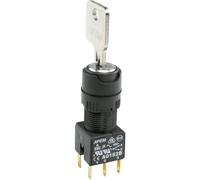 APEM A018323 - Interruttore a chiave, 1 x 90°, 1 pezzo