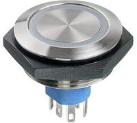 Apem AV57022000084BK Pulsante antivandalo 30 V/DC 1 A 1x off / (On) IP67 Momentaneo 1 pz.