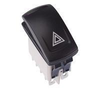 APEM Avviso di Pericolo Luce Blocco Rosso 12V LED Auto Rocker Interruttore Dpdt