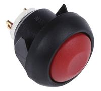 Pulsante 125 v/ac 0.125 a 1x off / on apem ibr3sad6 momentaneo 1 pz