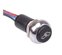 APEM Interruttore Pulsante 12mm Momentaneo Illuminato Auto SPST Ricircolo Aria