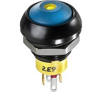 APEM IPR3SAD2L0Y IP Series Pulsante 28 V/DC 5 A 1 x On / (Off) Momentaneo Gial