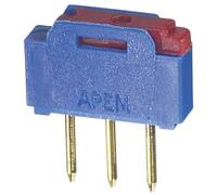 APEM NK236H Interruttore a scorrimento 12 V/AC 0.5 A 1 x On/On 1 pc(i)