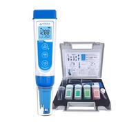 Apera Instruments PC60 Premium 5-in-1 multiparametro (valore pH, conducibilità/EC, TDS, salinità, temperatura, precisione pH 0,01/1%, elettrodo sostituibile, impermeabile)