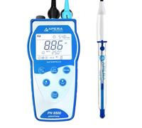 Apera Instruments PH8500-HF Misuratore di pH portatile per soluzioni altamente acide e soluzioni contenenti RF (intervallo di misurazione del pH: da 0 a 14,00)