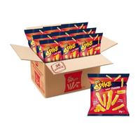 Aperisnack® - AP03.033.01 Box 36 pz - Spike bastoncini di mais al gusto Formaggio Box 36 pz in Bustine Monoporzione Patatine e Snack salati, non fritti, senza glutine