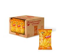 Aperisnack® - AP03.033.06 Box 16 pz- Spike bastoncini di mais al Formaggio Linea Bar Box 16pz busta 70g Formato Maxi, maxi gusto, senza glutine e non fritti