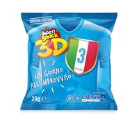 Aperisnack® - AP03.033.08 - Spike Special Edition - 3 Scudetto Napoli bastoncini di mais al Formaggio Box 36 pz in Monoporzione