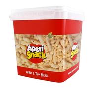 Aperisnack® - AP03.033.15 - Spike Spike bastoncini di mais al Formaggio Secchiello Large da 600 g. Patatine Chips e Snack Salati e per l'Aperitivo e le tue Feste