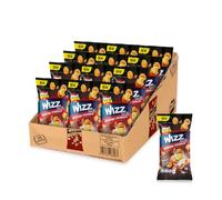 Aperisnack® - AP04.012.09 - WIZZ Arachidi Ricoperte gusto BBQ Vassoio 33pz Snack Salati in Bustine Monoporzione 28g Ideali come snack salati o stuzzichini per aperitivo