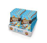 Aperisnack® - AP04.023.06-Arachidi Pralinate al Caramello Salato sacchetto da 110g x 12 pezzi, pratiche confezioni convenienza, Arachidi Pralinate con Zucchero