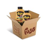 Aperisnack® - AP05.006.10X2 - Kit 2 Bottiglie di Formaggio FUSO Squeeze, da 950g, Salsa Cheddar, Pronto all'uso con il 28% di cheddar Provala calda !